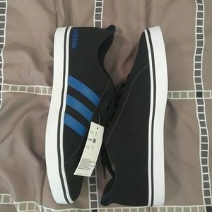 Size 10 Men Adidas VS Pace Neo Black/Blue